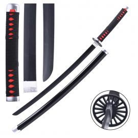 Demon Slayer Tanjiro Kamado Nichirin Sword – Black Bamboo Katana Cosplay Replica 104cm