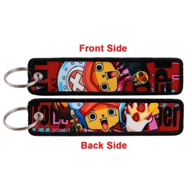 One Piece Tony Tony Chopper Double-Sided Anime Keychain | Front & Back Design