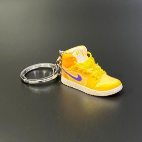 Keychain Sneakers-Yellow & Purple -Ver107