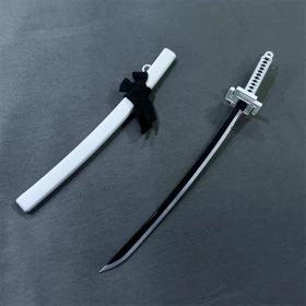 Bleach: Kurosaki Ichigo Katana Keychain with a Stand- White-23CM (Ver.27)