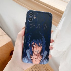 Naruto Phone Case: Sasuke Uchiha Phone Case-For iPhone Models-Black