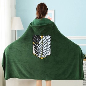 Attack on Titan Blanket & Hooded Cloak