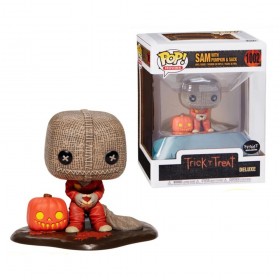 Sam With Pumpkin & Sack Deluxe Trick 'R Treat  Funko POP! 1002 Figure