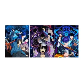 Solo Leveling 3D Posters – Character Evolution Art