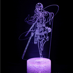 Attack On Titan Levi4 3D Night Light LED RGB