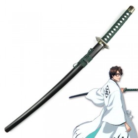 Bleach Sosuke Aizen Kyoka Suigetsu Sword – Bamboo Zanpakuto Katana Cosplay Replica 104cm