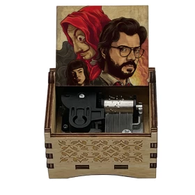 Money Heist Music box(Automatic)- Wood