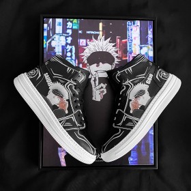 Anime Jujutsu Kaisen Canvas Shoes( Gojo )