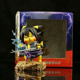 Pokemon Naruto Pikachu Sasuke 2nd Generation Figure