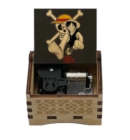 Anime One Piece: Monkey D. Luffy Music box (Automatic)- Wood