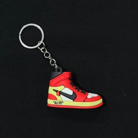 Keychain Sneaker-Red & Black -Ver204