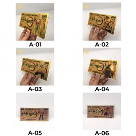 Demon Slayer Gold plastic Prop Money-Ver.02-for collection, gift, etc.