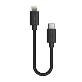 Powerology Data & Fast Charge USB-C to Lightning Cable (0.25m)