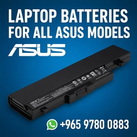ASUS Laptop Battery Replacement (2002–2025) – Original Compatible Battery Prices Starts From 12 KD (Without Installation Fees)