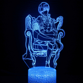 Attack On Titan -Levi2 3D Night Light LED RGB