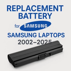 Replacement Battery for Samsung Laptops (2002–2025) – All Models Supported Prices Starts From 12 KD (Without Installation Fees)