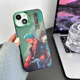 Anime One Piece: Roronoa Zoro Phone Case-(For iPhone)