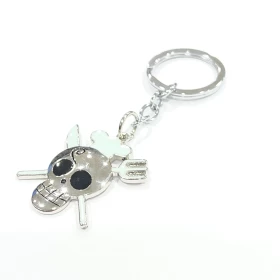 One Piece Keychain – Sanji Pirate Symbol