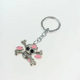 One Piece Keychain – Tony Tony Chopper Skull Logo
