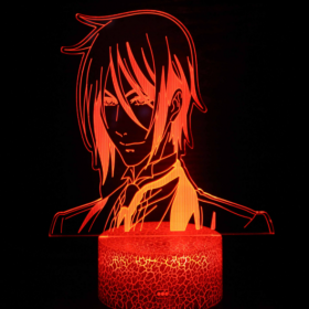 Black Butler Sebastian Michealis 3D Night Light LED