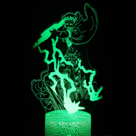 One Piece Trafalgar D.Water Law 3D Night Light LED RGB