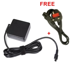 Toshiba 65W USB Type-C Laptop Charger with Power Cable