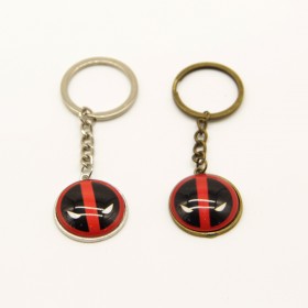 Deadpool Logo Keychain