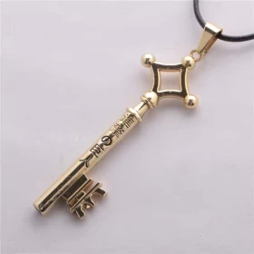 Attack on Titan Eren Basement Key Necklace – Metal Anime Pendant