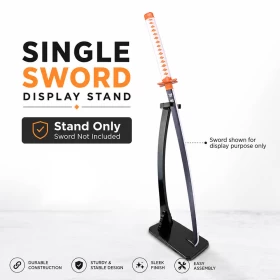 Single Sword Display Stand for Katana & Anime Swords | Sword Not Included