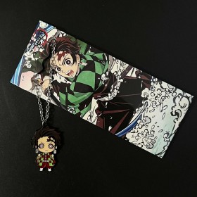 Demon Slayer- Angry Tanjiro Komado Necklace