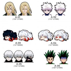 Naruto, Hunter x Hunter, Tokyo Ghoul, Rumic World 3D Motion Sticker