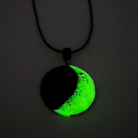 Glow In The Dark Moon Necklace (Limited Edition)