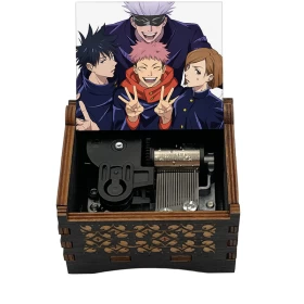 Anime Jujutsu Kaisen Music box (Automatic)- Wood