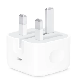Apple 20W USB‑C Power Adapter – UK 3-Pin Plug – for iPhone & iPad