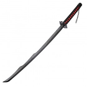 Bleach Ichigo Kurosaki Tensa Zangetsu Bankai Sword – 104cm Bamboo Katana Cosplay Replica