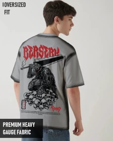 Berserk Guts Oversized T-Shirt – Premium Heavy Fabric