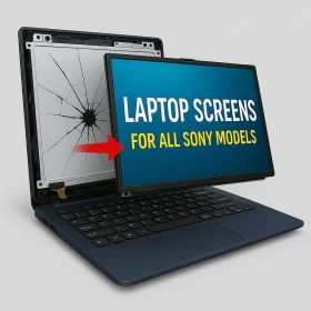 Sony VAIO Laptop Screen Replacement – All Models (2000–2025) Prices Starts From 20 KD (Without Installation Fees)