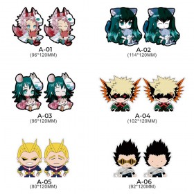 My Hero Academia and Demon Slayer 3D Motion Sticker