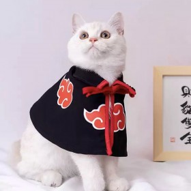Anime Naruto Cosplay Costume Survey Corps Cloak Cape for Pet Dog Cat
