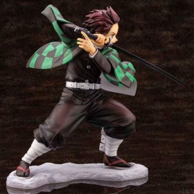 Demon Slayer Blade Large Tanjiro Replaceable Face Boxed Figure مجسم شخصية PVC