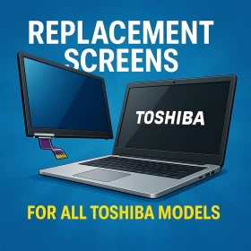 Toshiba Laptop Screen Replacement – All Models (2000–2018) Prices Starts From 21 KD (Without Installation Fees)