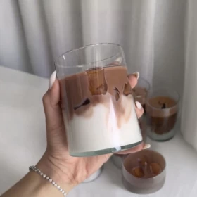 Iced Latte Handmade Candle – Coffee Scent