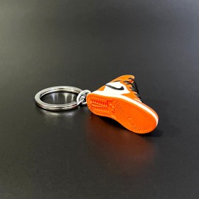 Keychain Sneakers-Orange & Black -Ver104