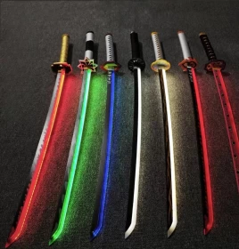 Demon Slayer Giyuu Tomioka Katana LED Light Sword