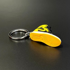 Shoe Keychain-Yellow & Black (Vers.37)