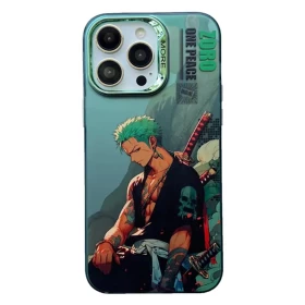 Anime One Piece: Roronoa Zoro Phone Case-(For iPhone)