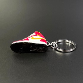 Keychain Sneakers -Red & Yellow-Ver46