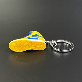 Shoe Keychain-Blue & Yellow (Vers.40)