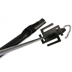 Bleach Ichigo Kurosaki Tensa Zangetsu Bankai Sword – Black Bamboo Katana Replica 104cm