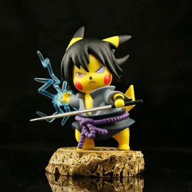 Pokemon Naruto Pikachu Sasuke 2nd Generation Figure